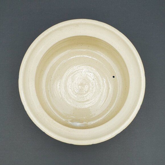 Westerwald Pottery Crock with Lid Spongeware Butter Pot Lidded Canister Jar - Picture 4 of 7